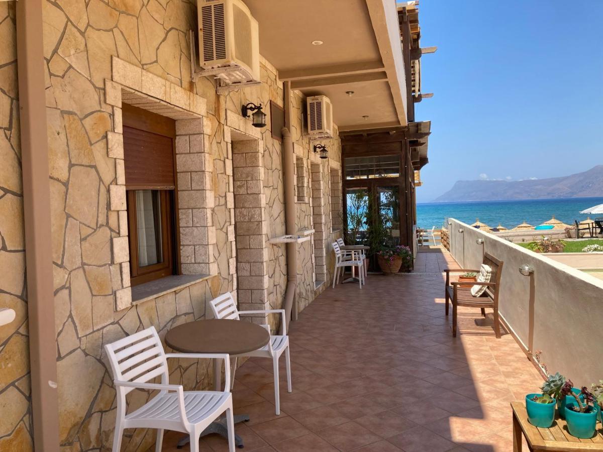 Molos Beach Rooms Kíssamos Exteriör bild
